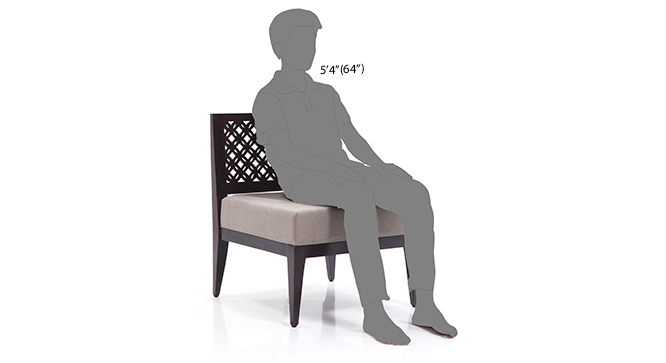 Abrano Accent Chair (Mahogany)